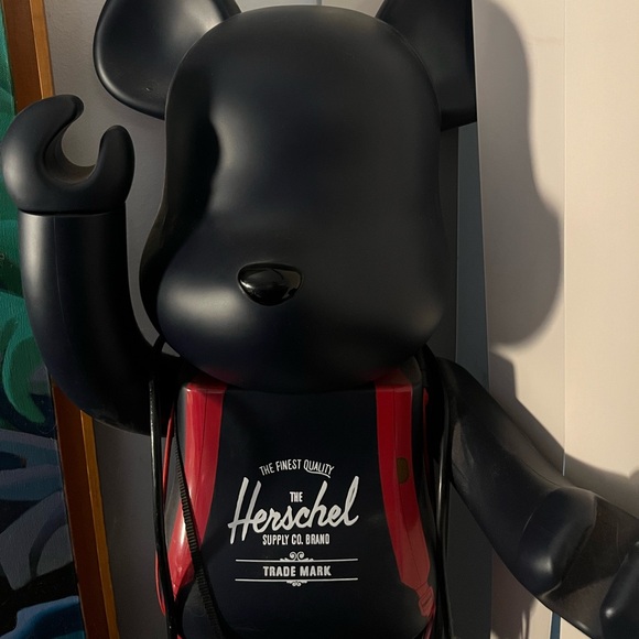 Herschel Supply Company X BearBrick 1000% - Picture 1 of 3